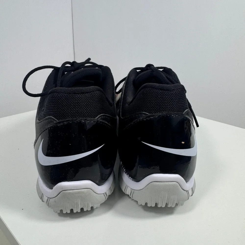 Nike Delight V Golf Shoes Womens 8.5‎ Black White Scratch Graphic 651997-001